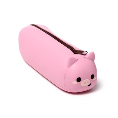 Adoramals Pig Silicone Pencil Case - Gift Arch