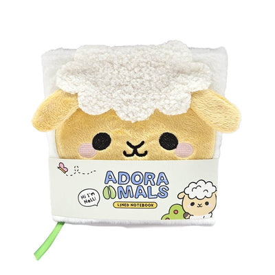 Adoramals Sheep Plush Notebook - Gift Arch