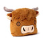 Blankeazzz Highland Coo 2-in-1 Plush Toy & Travel Blanket - Gift Arch