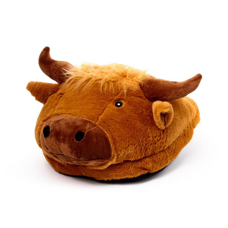 Highland Coo Giant Single Slipper Foot Warmer - Gift Arch