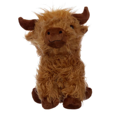 Highland Coo Plush Cow Door Stop - Gift Arch