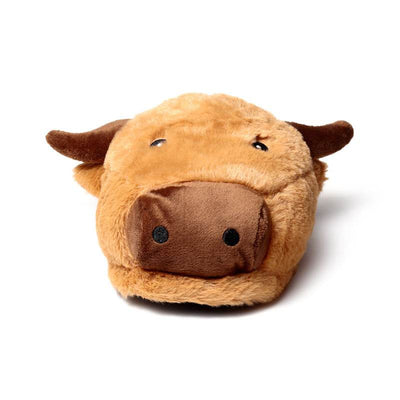 Highland Coo Slip On Slippers (Unisex One Size) - Gift Arch