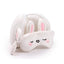 Relaxeazzz Adoramals Frances the Rabbit Plush Travel Pillow & Eye Mask - Gift Arch