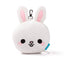 Relaxeazzz Adoramals Frances the Rabbit Plush Travel Pillow & Eye Mask - Gift Arch