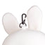 Relaxeazzz Adoramals Frances the Rabbit Plush Travel Pillow & Eye Mask - Gift Arch