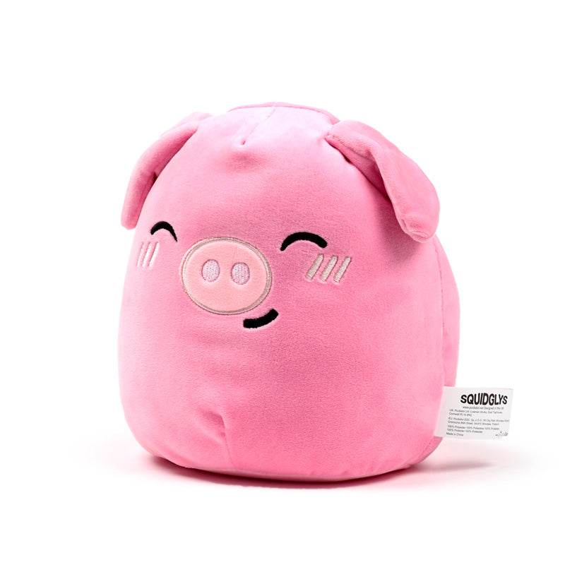 Squidglys Oliver the Pig Adoramals Farm Plush Toy - Gift Arch