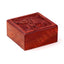 Mango Wood Carved Elephant Trinket Box - Gift Arch