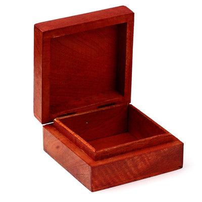 Mango Wood Carved Elephant Trinket Box - Gift Arch