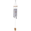 Wooden Wind Chime with Metal Tubes 58cm - Gift Arch