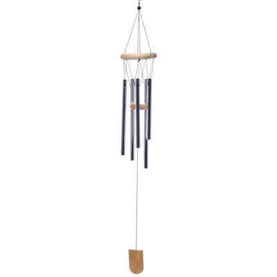 Wooden Wind Chime with Metal Tubes 58cm - Gift Arch