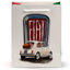 Fiat 500 Retro Red & White Gift Bag Medium - Gift Arch