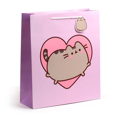 Pusheen the Cat Heart Gift Bag Extra Large - Gift Arch