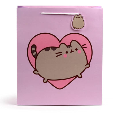 Pusheen the Cat Heart Gift Bag Extra Large - Gift Arch