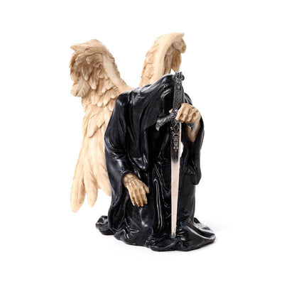 Angel of Death Kneeling with Sword - Gift Arch