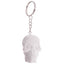 Black & White Skull Keyring - Gift Arch