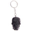 Black & White Skull Keyring - Gift Arch