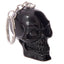 Black & White Skull Keyring - Gift Arch