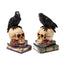 Crow Perched on Skull & Books - Gift Arch
