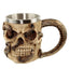 Decorative Bronze Octopus Skull Tankard - Gift Arch