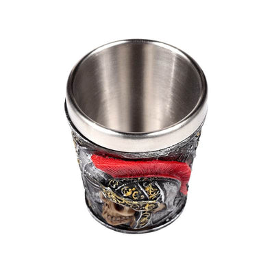 Decorative Roman Soldier Shot Glass - Gift Arch