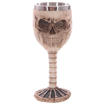 Decorative Skull & Spine Goblet - Gift Arch