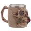 Decorative Skulls and Roses Tankard - Gift Arch