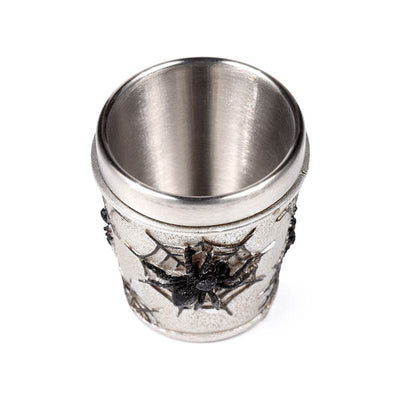 Decorative Spider Web Shot Glass - Gift Arch