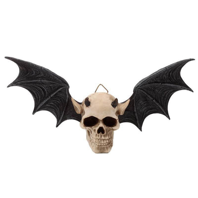 Devil Bat Skull Wall Plaque - Gift Arch