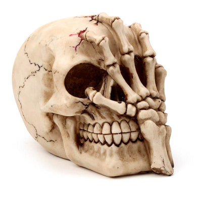 Gruesome Skull Head with Skeleton Claw Hand - Gift Arch