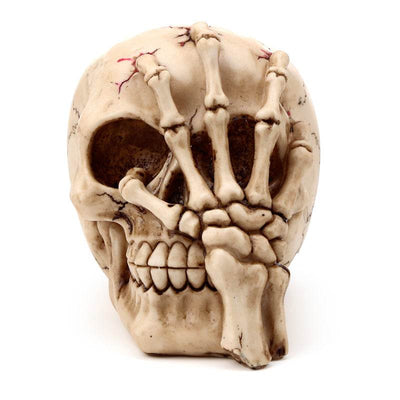 Gruesome Skull Head with Skeleton Claw Hand - Gift Arch