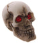 Gruesome Skull with Red Gem Eyes Decoration - Gift Arch