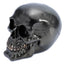 Metallic Black Skull Decoration - Gift Arch