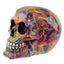 Rainbow Marble Effect Skull Ornament - Gift Arch