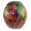 Rainbow Marble Effect Skull Ornament - Gift Arch