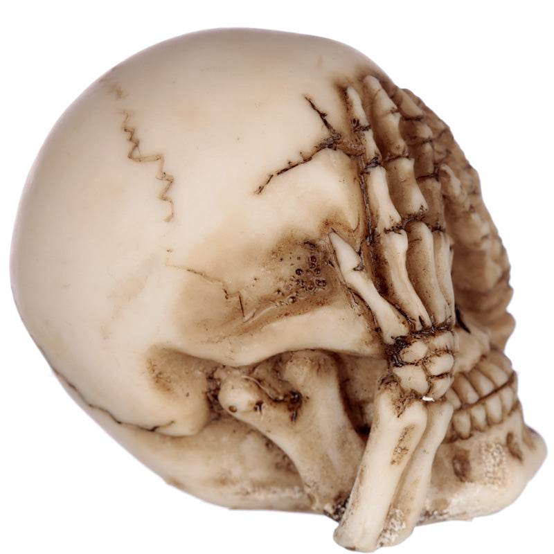 Set of 3 Small See No, Hear No, Speak No Evil Skulls - Gift Arch