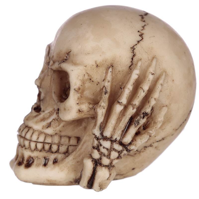 Set of 3 Small See No, Hear No, Speak No Evil Skulls - Gift Arch