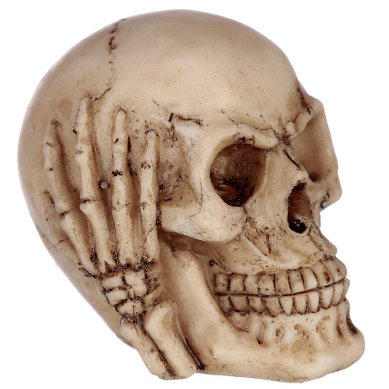 Set of 3 Small See No, Hear No, Speak No Evil Skulls - Gift Arch