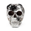 Silver Skull with Black Spiders & Webs - Gift Arch