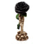 Skeleton Hand Holding Black Rose Decoration - Gift Arch