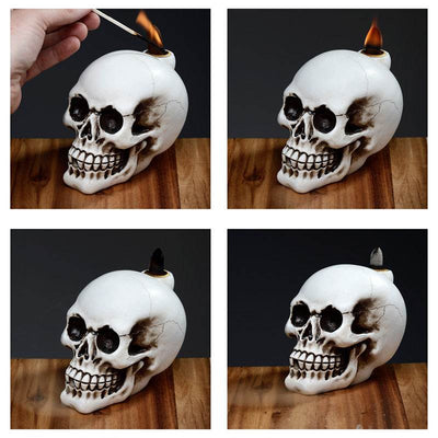 Skull Backflow Incense Burner - Gift Arch