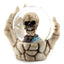 Skull Snow Globe in Skeleton Hand Snow Globe - Gift Arch