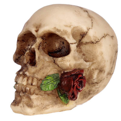 Skull with Rose in Teeth - Gift Arch