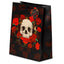 Skulls and Roses Red Roses Gift Bag Large - Gift Arch