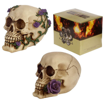 Skulls and Roses Skull with Purple Roses - Gift Arch