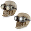 Steampunk Style Skull Ornament with Goggles - Gift Arch