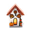 Spooky Spider Pumpkin House Halloween LED Decoration - Gift Arch