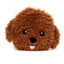 Cavapoo Fluffy Dog Head Microwavable Plush Lavender Heat Pack - Gift Arch