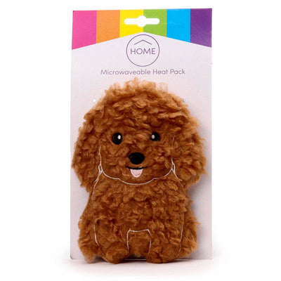 Cavapoo Fluffy Dog Microwavable Plush Lavender Heat Pack - Gift Arch