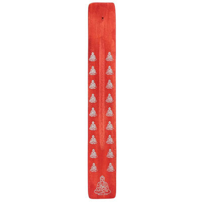Buddha Wooden Ashcatcher Incense Sticks Burner - Gift Arch