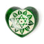 Carved Soapstone Chakra Heart Ashcatcher Incense Stick Burner - Gift Arch